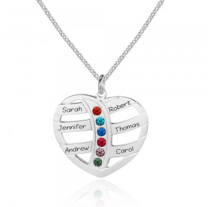 Personalized Birthstone Necklace JEWJONE101598